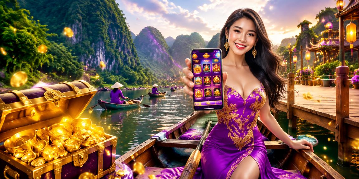 Không gian chơi game casino trực tuyến tại Việt Nam với đèn neon rực rỡ