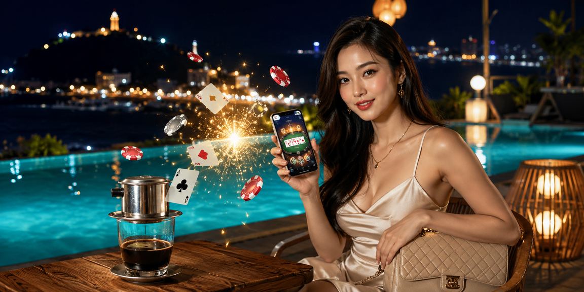 Chơi bài trực tuyến tại Vũng Tàu với cà phê sáng theo phong cách Việt Nam